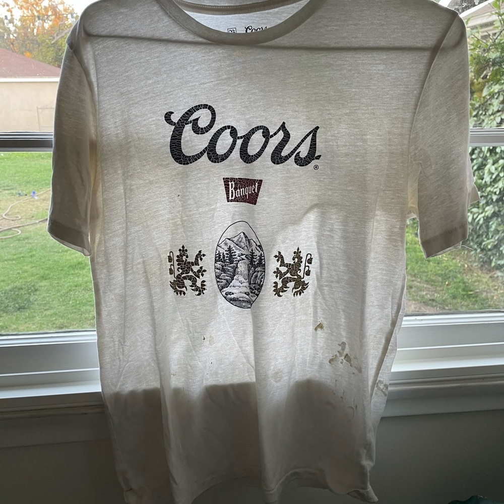coors beer tee shirt